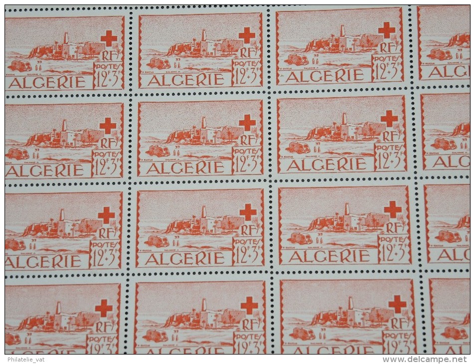 ALGERIE - TUNISE - Lot de feuilles avant indépendance - Neuf - Lot 7160