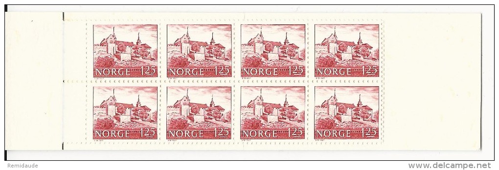 NORGE - 1977 - CARNET De  10 Kr. - Postzegelboekjes