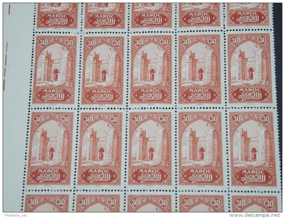 MAROC - Lot De Feuilles Avant Indépendance - Toutes Scannées - Luxe - Tout Petit Prix - 7162 - Andere & Zonder Classificatie