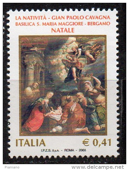 PIA - ITALIA - 2003 : Natale   - (SAS  2716-17) - 2001-10: Mint/hinged