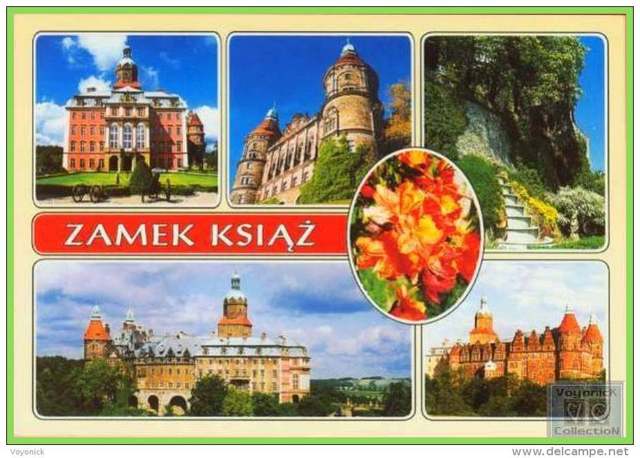 Voyo POLAND KSIAZ (Schloss Fürstinstein) The Castle Views 1998 Unused Kotlina - Pologne