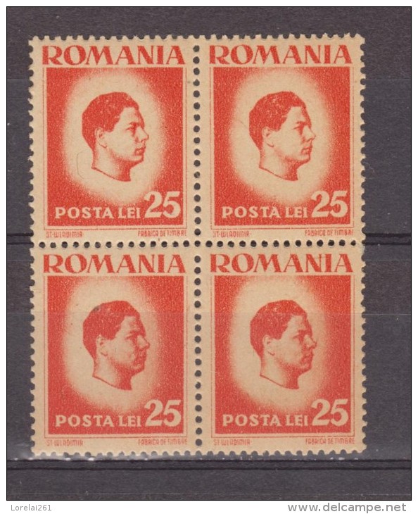 1945 - Roi Michel  Yv No 796 MH  Papier Gris - Unused Stamps