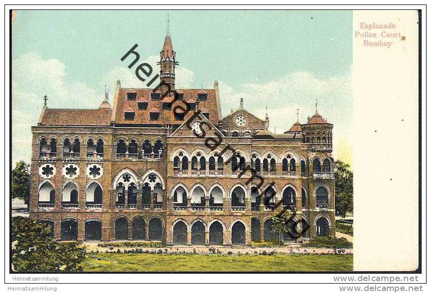 Indien - Bombay - Esplanade Police Court - Ca. 1910 - Indien