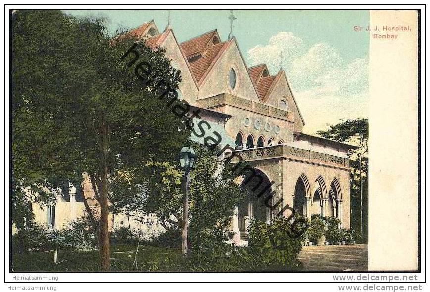 Indien - Bombay - Sir J. J. Hospital - Ca. 1910 - Indien