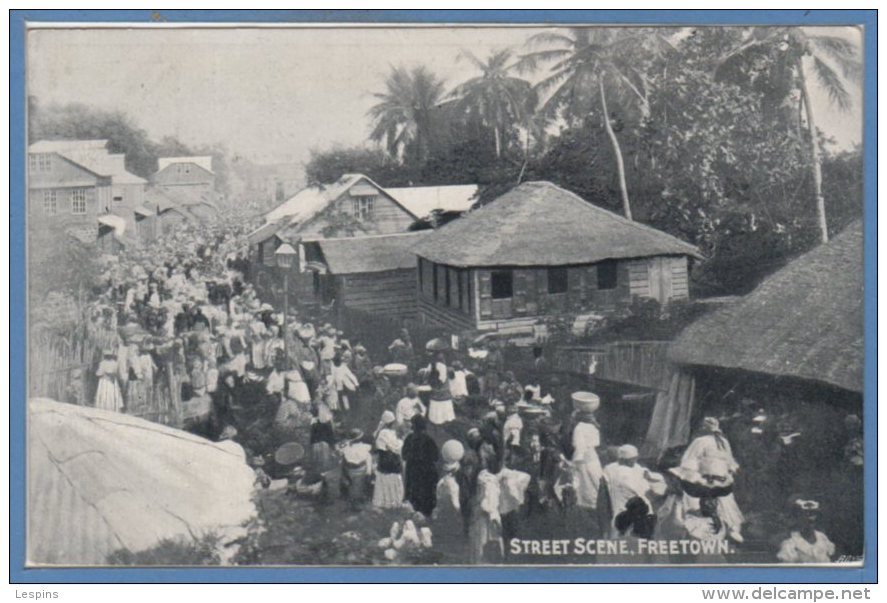 AFRIQUE - SIERRA LEONE -- Street Scene Freetown - Sierra Leone