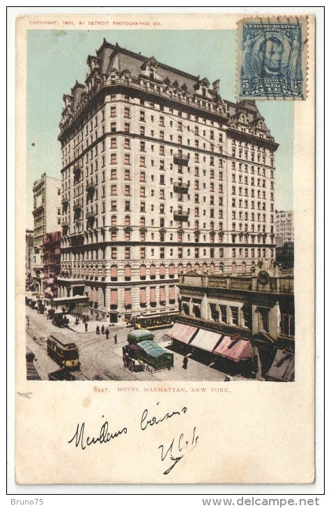Hotel Manhattan, New York City - Bars, Hotels & Restaurants