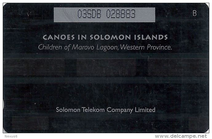 Solomon - SOL-15 Children From Marovo Lagoon 20$ 03SDB, Used - Solomon Islands