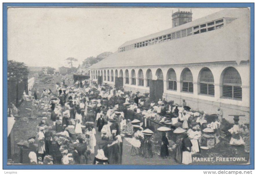 AFRIQUE - SIERRA LEONE -- Market Freetown - Sierra Leone