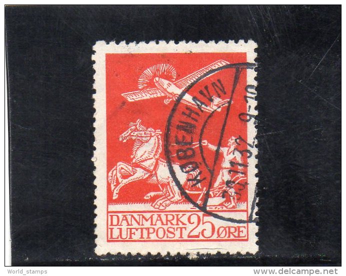 DANEMARK 1925-30 O - Posta Aerea