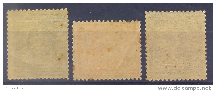 Belgie - 1920 - 21 - OBP - **  179/81 **VII Olympische Spelen Te Antwerpen - Unused Stamps