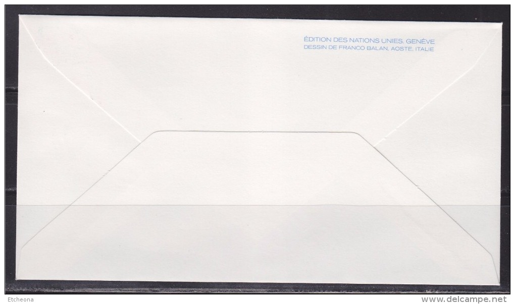 = Opérations De Maintien De La Paix Enveloppe 1er Jour Nations-Unis Genève 21.11.75 N°54 - FDC