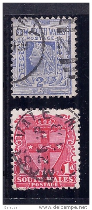 NewSouthWales1897: 98-9used - Oblitérés