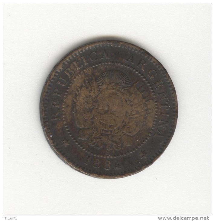 1 Centavo Argentine / Argentina 1884 TTB - Argentina