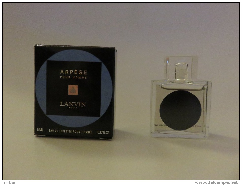 Arpège Pour Homme - Lanvin - Miniatures Men's Fragrances (in Box)