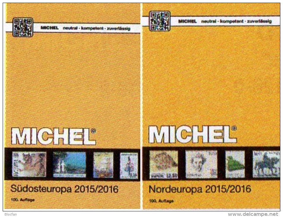 Nord/Südost-Europa Katalog 2015/2016 Neu 132€ MICHEL Band 4+5 Mit SRB BG GR RO TR Cyprus DK Eesti Soumi FL Latvia NO S - Livres & Logiciels