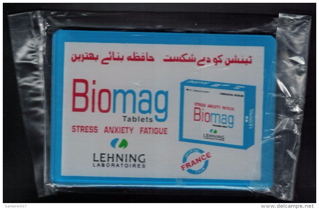 Pakistan Plaque Publicitaire Plastique Homéopathie Rexorubia Et Biomag - Autres & Non Classés