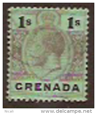 GRENADA 1912 1/ KGV SG 98 U CZ77 - Grenada (...-1974)