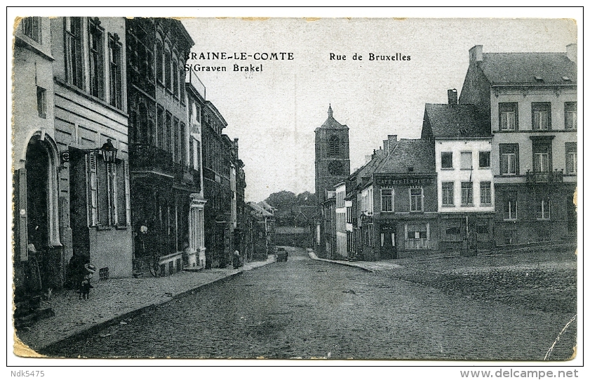 BELGIQUE : BRAINE-LE-COMTE - RUE DE BRUXELLES / ADDRESS -LEEDS, WORTLEY, THORNHILL VIEW - Braine-le-Comte