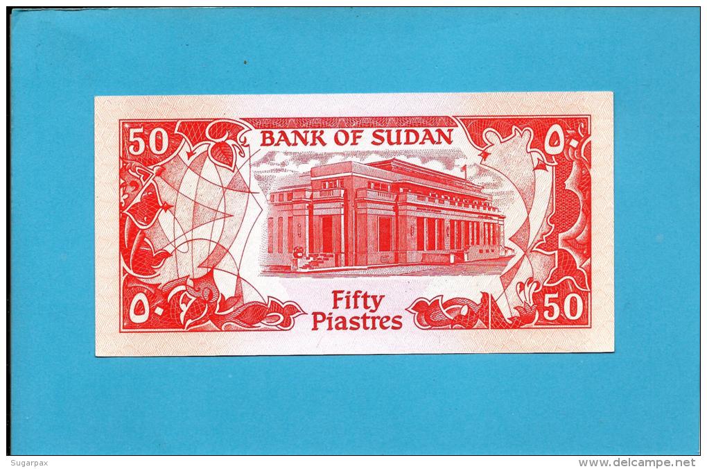 SUDAN - 50 PIASTRES - 1987 - P 38 - UNC. - 2 Scans - Soedan