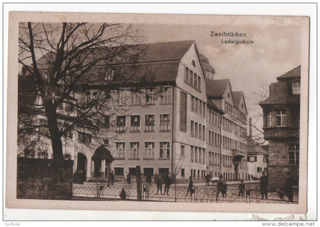 ALLEMAGNE . DEUTSCHLAND . WEIBRÜCKEN . LUDWIGSCHULE - Réf. N°10034 - - Zweibruecken