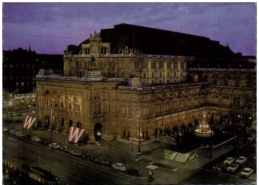 Wien Staatsoper Recto Verso Beau Timbre Autriche - Other & Unclassified