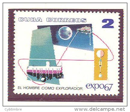 Cuba: Yvert N° 1105**; MNH; Expo Montreal; Explorateur; Espace; Voir Le Scan - Unused Stamps