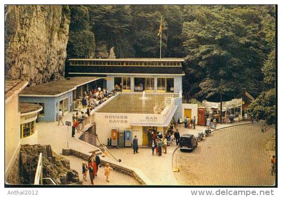 Gough's Cave Somerset Cheddar Telephon Automobile Car Bar Person 11.8.1964 - Cheddar