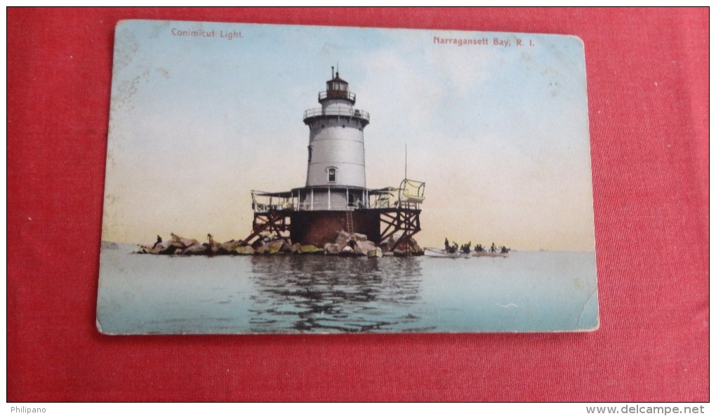 - Rhode Island Narragansett Bay  Light House ------ 1865 - Autres & Non Classés