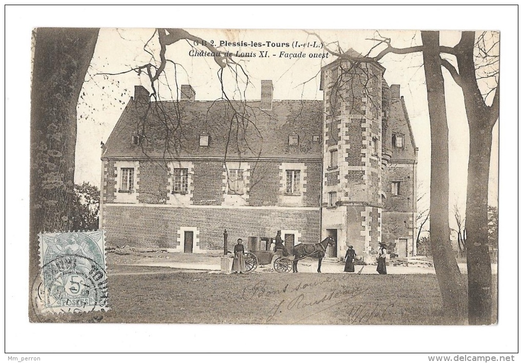 (4781-37) Plessis Les Tours - Château De Louis XI - Façade Ouest - La Riche