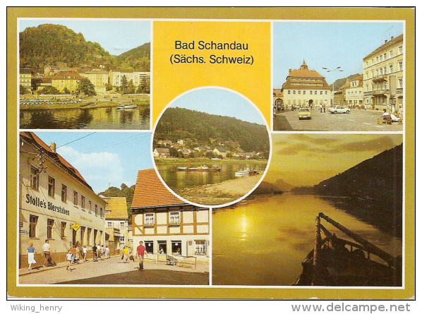 Bad Schandau - Mehrbildkarte 6 - Bad Schandau