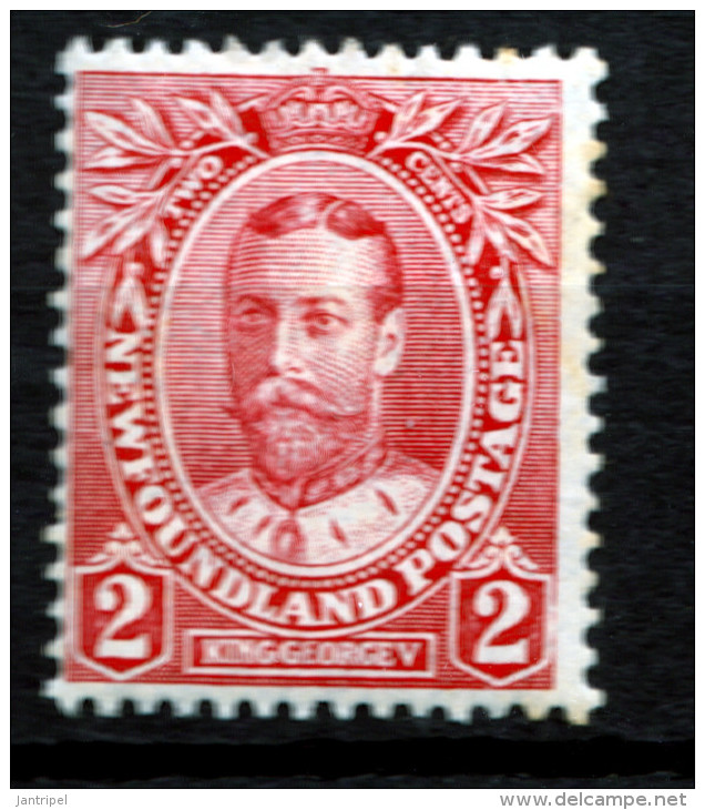 NEW FOUNDLAND  1911 CORONATION   2 C   MH - 1908-1947