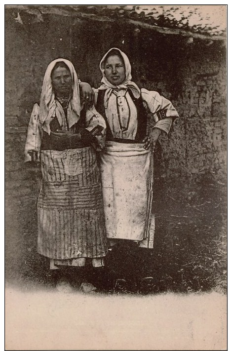 Cpa Femmes Macédoniennes  Souvenir D'Orient  (Guerre Mondiale 1916 Front D'Orient) Dos Vierge, Aucune Inscription - Macédoine Du Nord