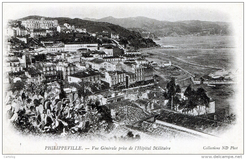 Philippeville. Vue Générale Prise De L'Hopital Militaire - Philippeville