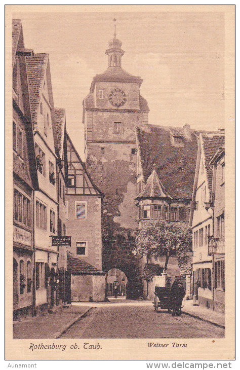 Alemania--Ansbasch--Rothenburg Ob.Taub--Weiser Turm - Ansbach