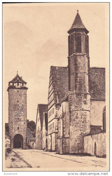 Alemania--Ansbasch--Rothenburg Ob.Taub--Spitalthor U.HL..Geistkirche - Ansbach