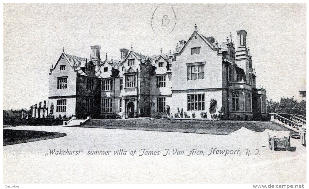 Wakehurst Summer Villa Of James J. Van Alen, Newport, R. I. - Newport