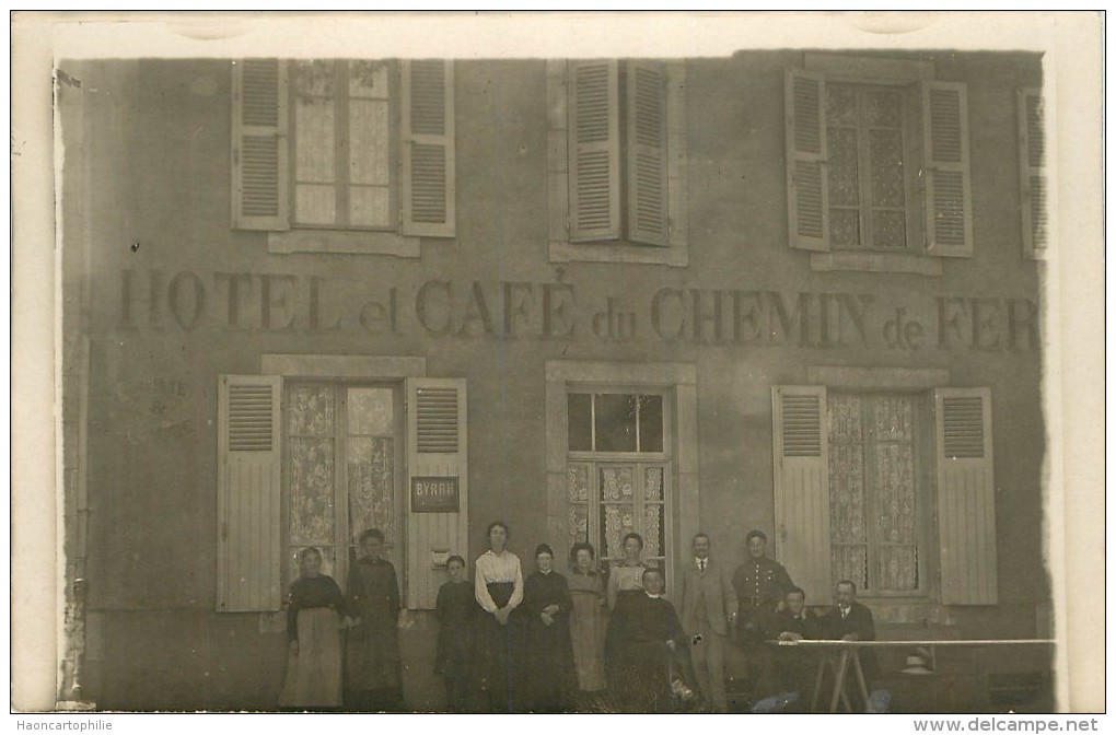Dompierre Sur Besbre Hotel Et Café Du Chemin De Fer - Autres & Non Classés