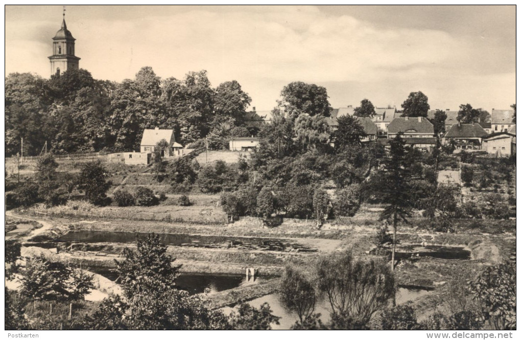 ÄLTERE POSTKARTE BOITZENBURG UCKERMARK BRANDENBURG Blick Zum Ort Fischteiche Teiche Teich Ansichtskarte Cpa Postcard AK - Boitzenburg