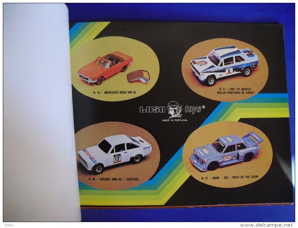 ORIGINAL LAST LUSO TOYS MODEL CAR CATALOGUE PORTUGAL - Catálogos