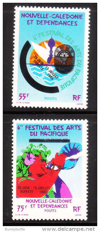 New Caledonia 1985 4th Pacific Arts Festival Mint - Nuevos
