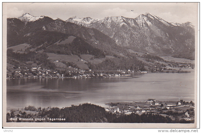 AK Bad Wiessee Gegen Tegernsee - 1931 (15811) - Bad Wiessee