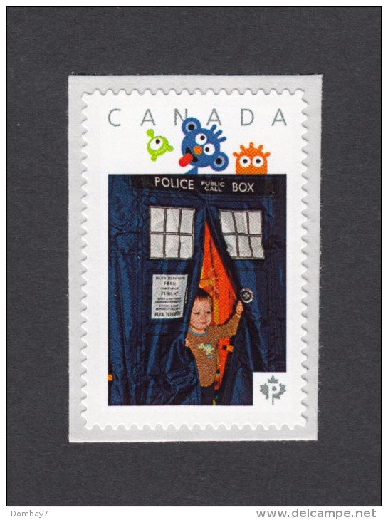 Young DOCTOR WHO In The TARDIS TOY TENT. Picture Postage MNH  Stamp, Canada  2014 [p7f3/1] - Fairy Tales, Popular Stories & Legends