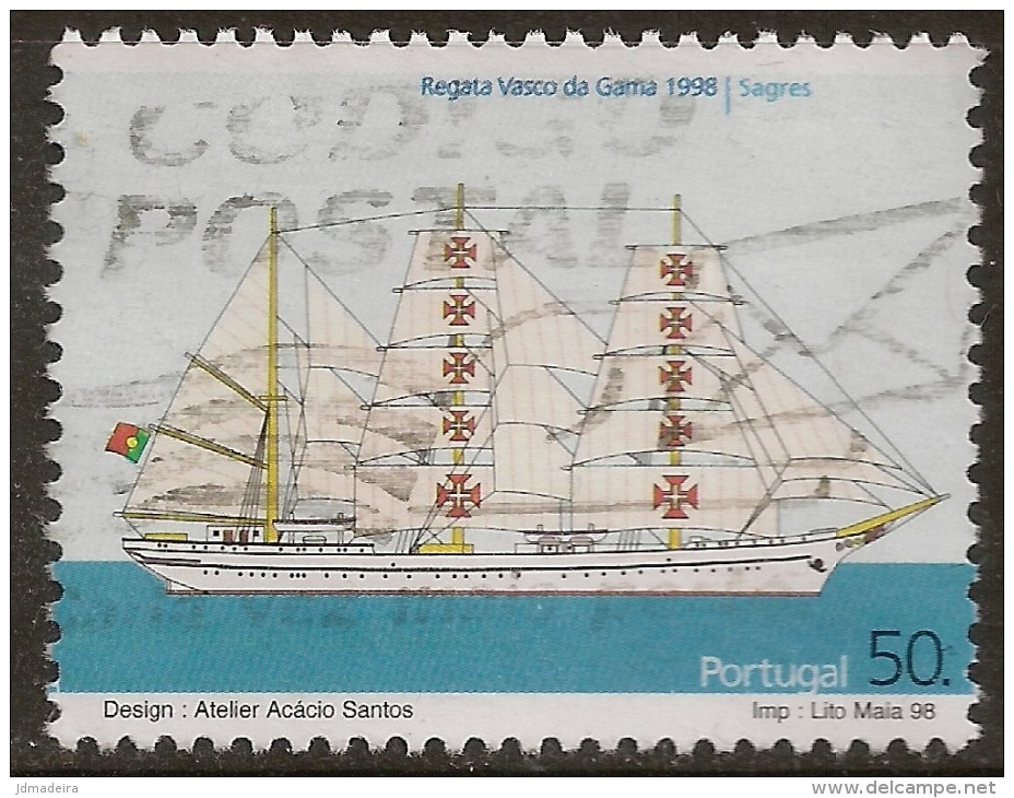 Portugal - 1998 Vasco Da Gama Boat Race - Oblitérés