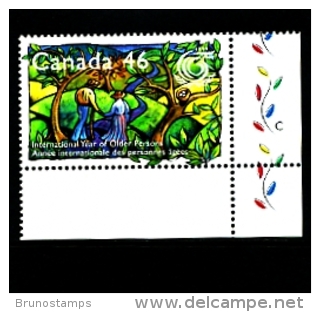 CANADA - 1999  YEAR OF THE OLDER PERSONS  MINT  NH - Nuovi