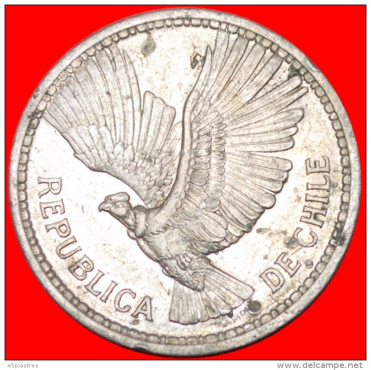 * CONDOR: CHILE ★ 10 PESOS 1958!  LOW START ★ NO RESERVE! - Chili