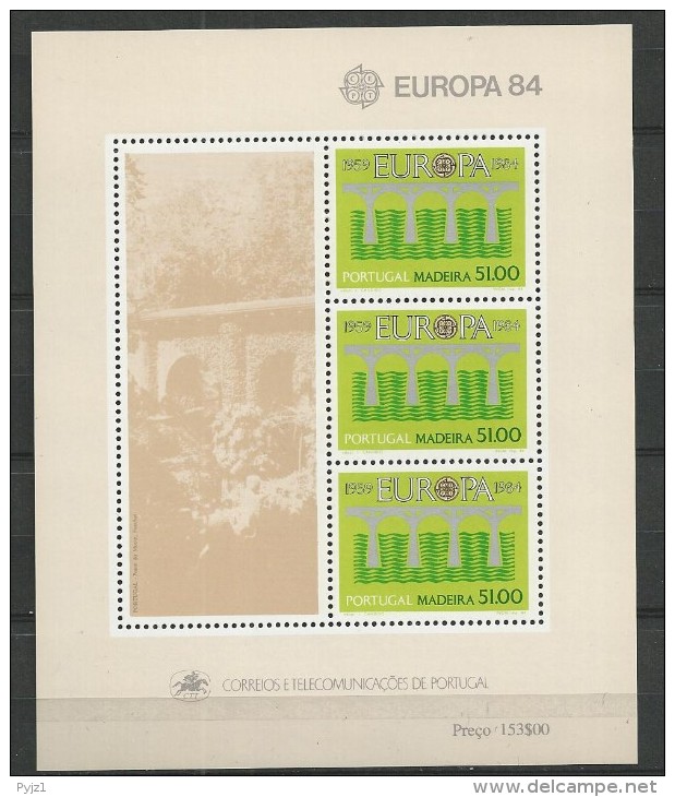 1984 MNH Madeira, Postfris - Madeira