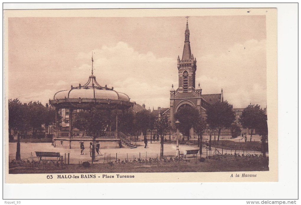 63 - MALO Les BAINS - Place Turenne - Malo Les Bains