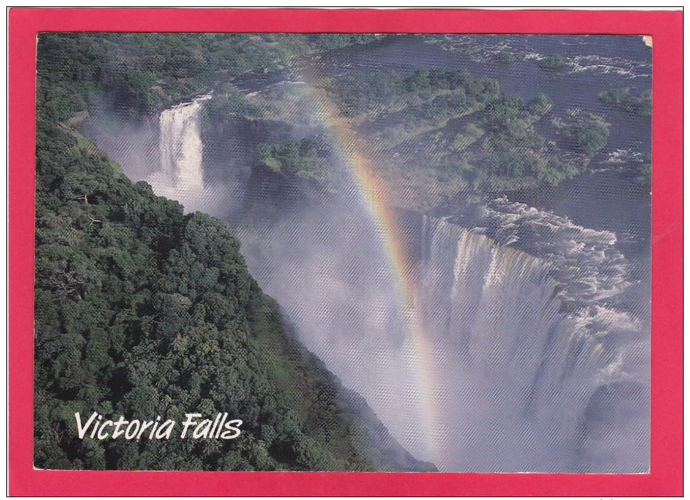 Victoria Falls, Zimbabwe, Africa, Posted With Stamp, B. - Zimbabwe