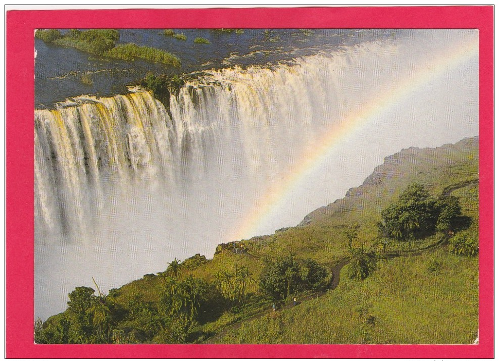 Victoria Falls, Zimbabwe, Africa, Posted With Stamp, B. - Zimbabwe