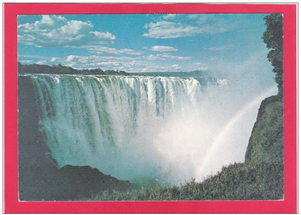 Victoria Falls, Zimbabwe, Africa, Posted With Stamp, B. - Zimbabwe